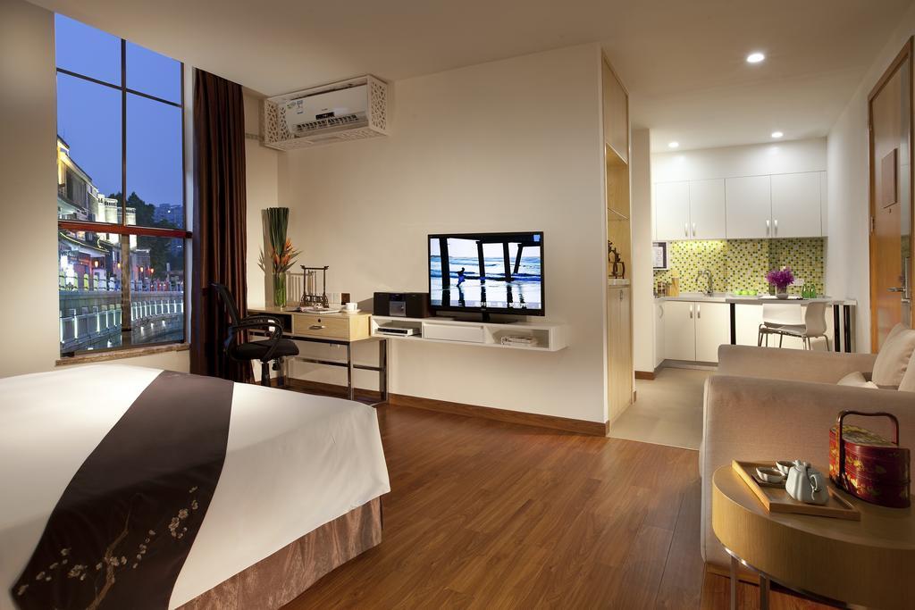 Citadines Lizhiwan Guangzhou Aparthotel Δωμάτιο φωτογραφία